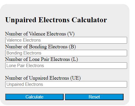 unpaired electrons calculator|The Evans Method: Calculating Unpaired Electrons and Magnetic  .